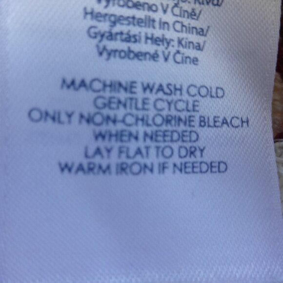 Chaps women's sweater size L, cotton/linen, pull over long sleeves, round neck - Picture 5 of 15